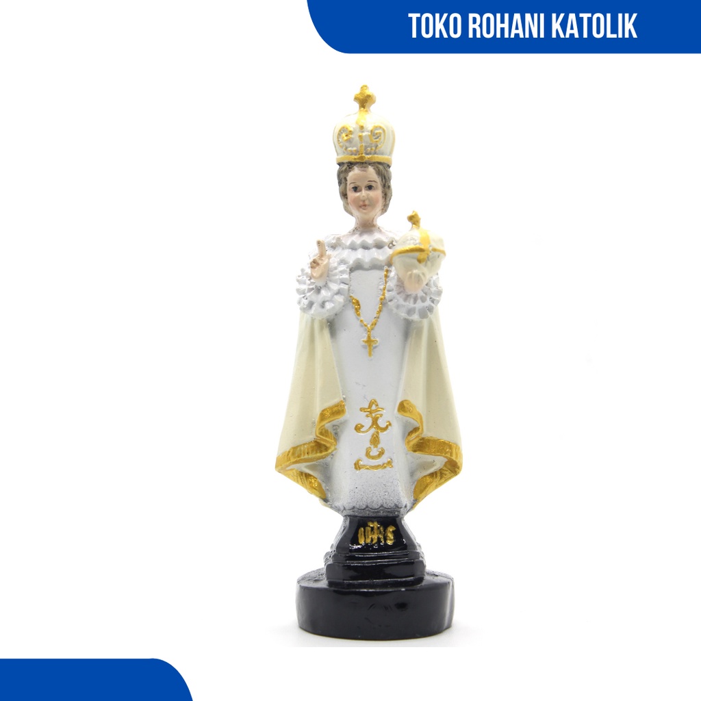 PATUNG KANAK-KANAK YESUS 15 CM / PATUNG TUHAN YESUS / PATUNG KATOLIK / PATUNG MURAH