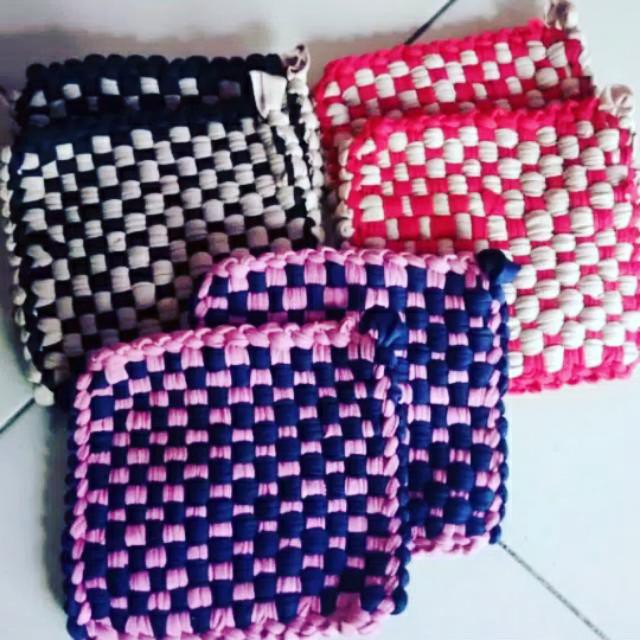 Lap Tangan Cempal Anyaman Anti Panas - Lap Dapur Anyam Pegangan Panci Penggorengan Serbaguna