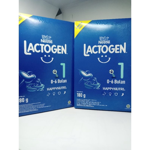 LACTOGEN 1 (0-6 BULAN) 180 GRAM - ED 07/2024