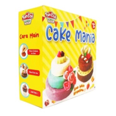 Fundoh 28155 Cake Mania Mainan Edukasi Cetakan Lilin