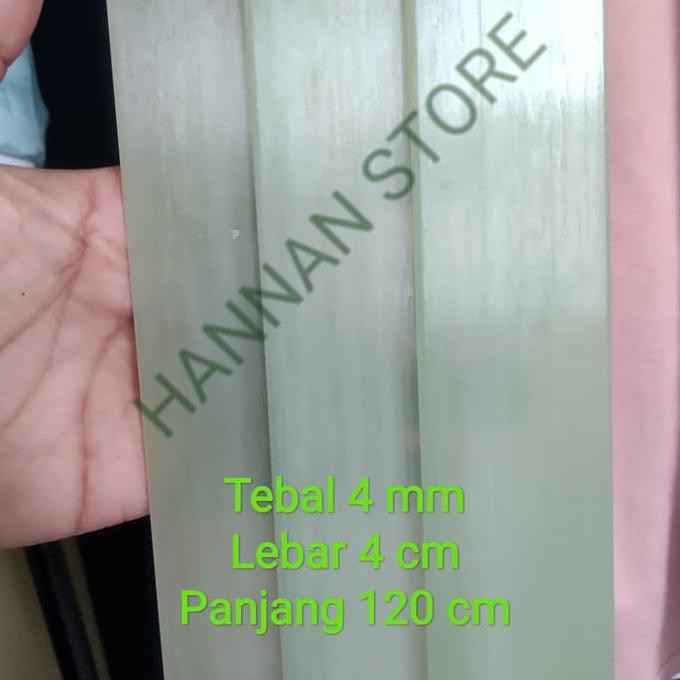 EFG Hijau 4 mm Lebar 4 mm Panjang 120 cm - Epoxy Fiberglass