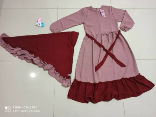 [ COD ] Baju Gamis anak/gamis anak/baju anak/baju muslim anak/baju muslim/