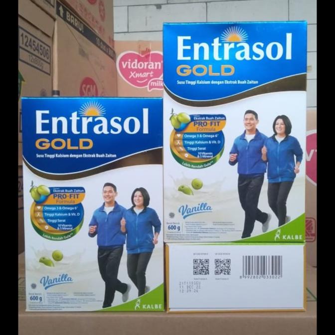 

[COD] susu entrasol gold 600 gr vanilla [COD]
