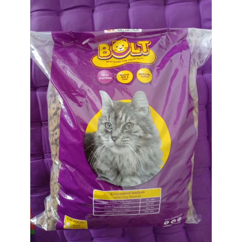 Bolt makanan kucing 1kg