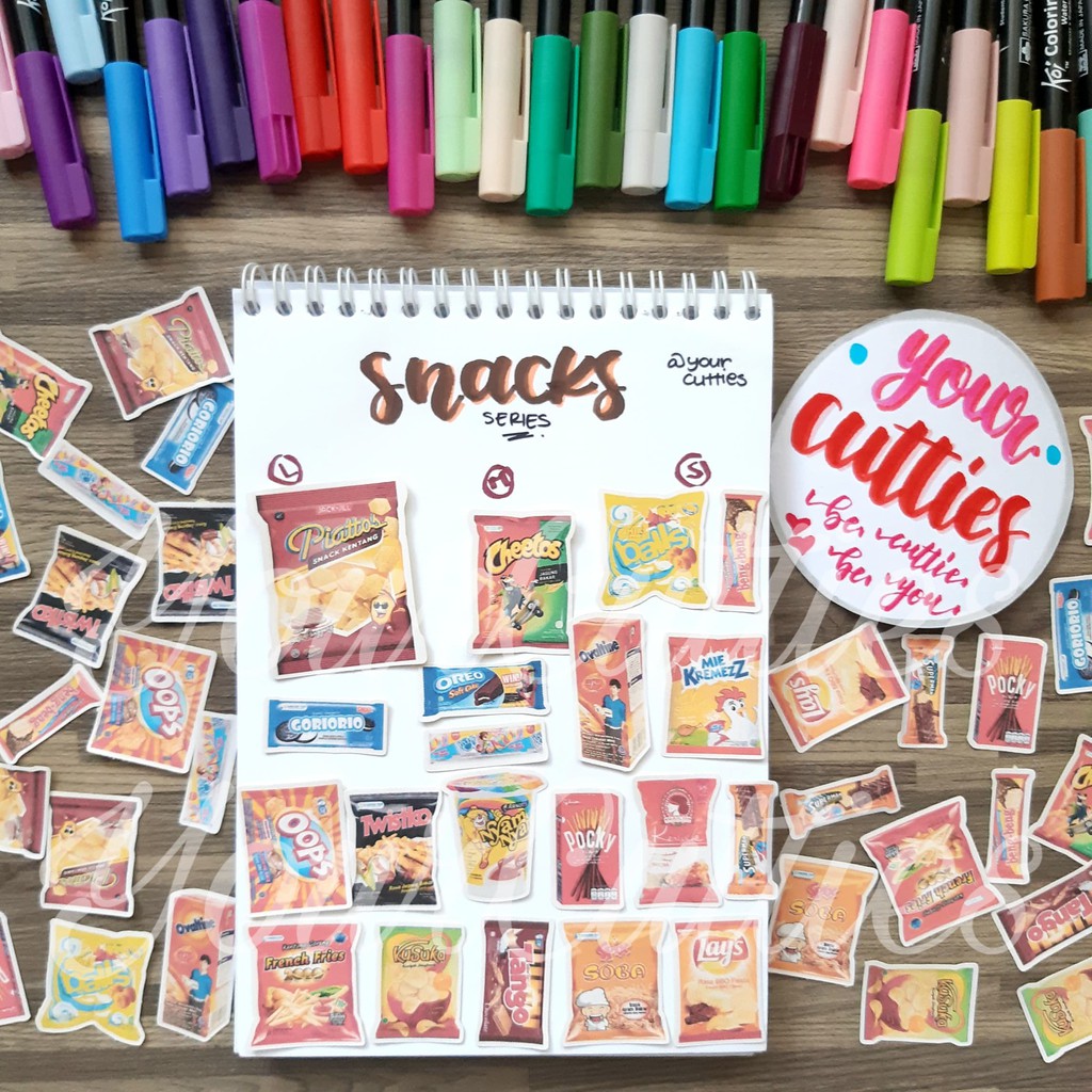 30 Ide Stiker Snack Lucu Aneka Stiker Keren 30 Ide Stiker Snack Lucu Aneka Stiker Keren