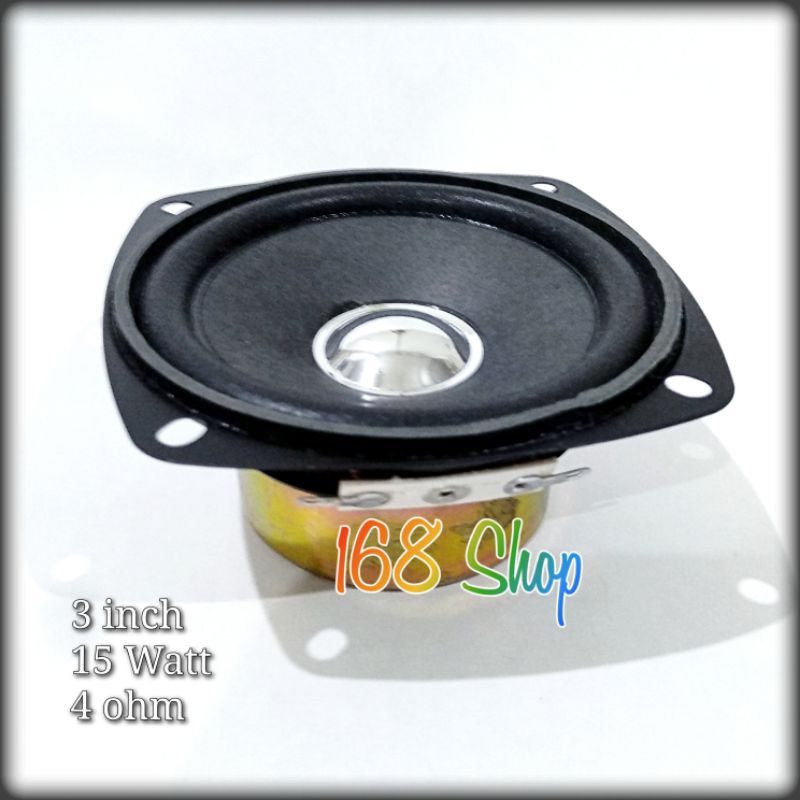 Speaker Woofer 3 inch 15 Watt 4 ohm