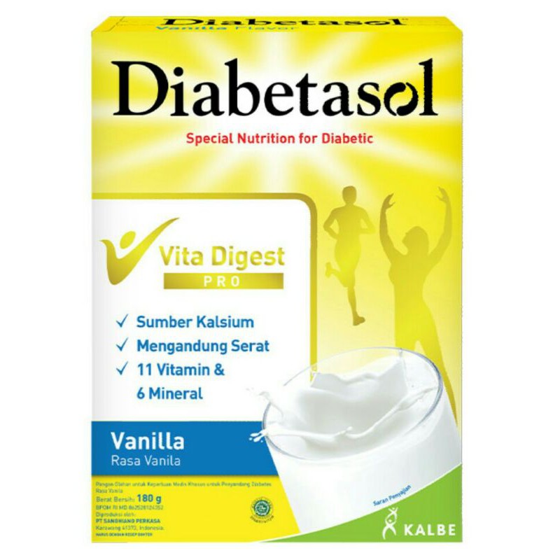 

DIABETASOL VANILA 180 GR