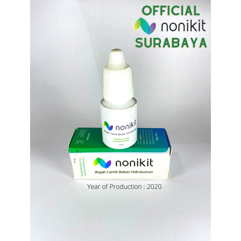NONIKIT TESTER KOSMETIK BERBAHAYA HIDROKUINON ORIGINAL OFFICIAL NONIKIT SURABAYA