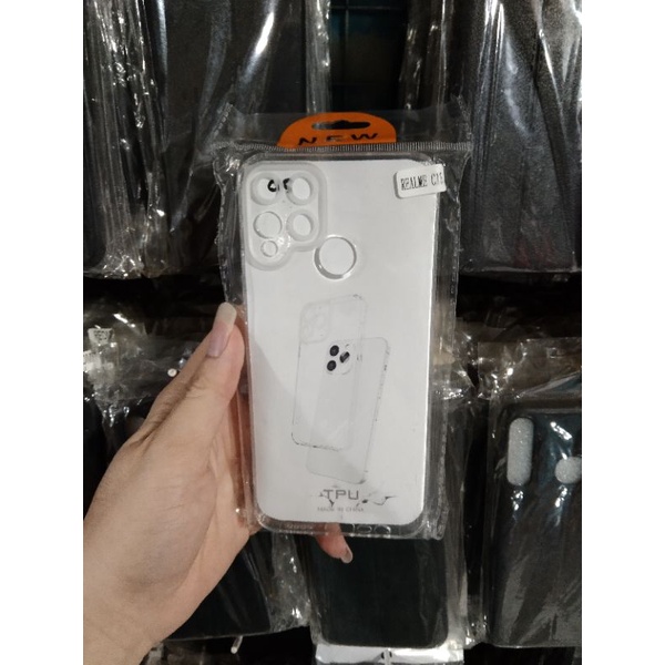 Case Bening Clear Realme C15 Case Bening Pelindung Kamera