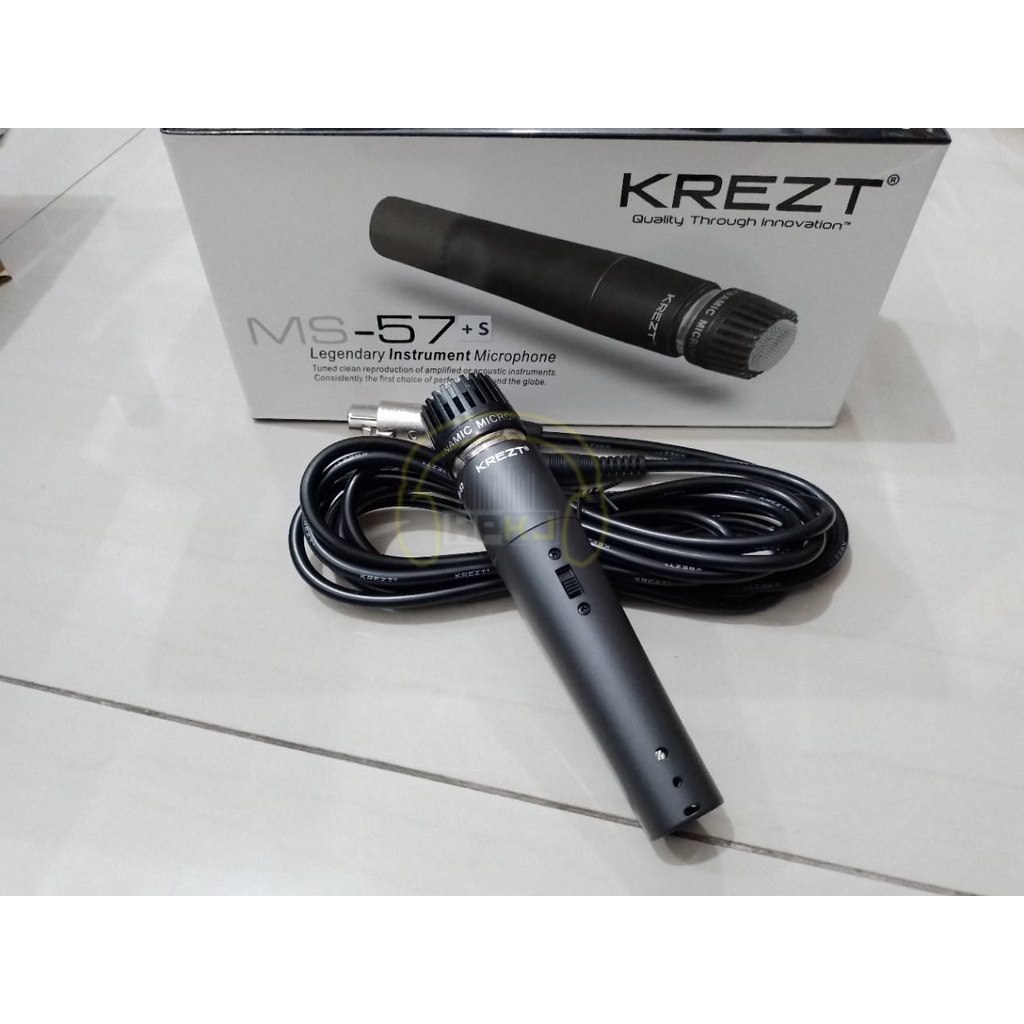 MIC KENDANG KREZT MS-57 mikrofon tak kendang krezt ms 57