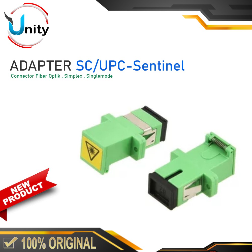 Adapter SC APC Konektor Fiber Optik ODP Solid Adapter Sentinel