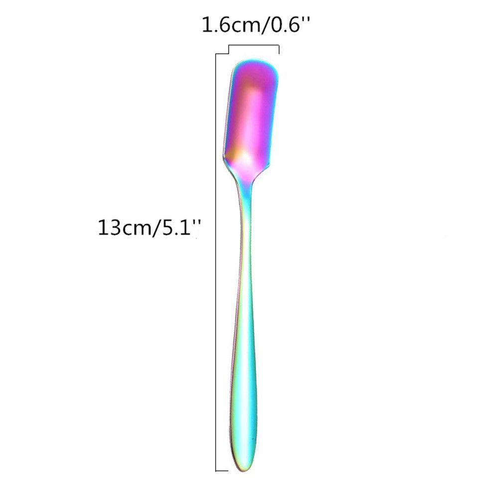Chookyy Sendok Kopi Coffeeware Creative Square Dessert Spoon