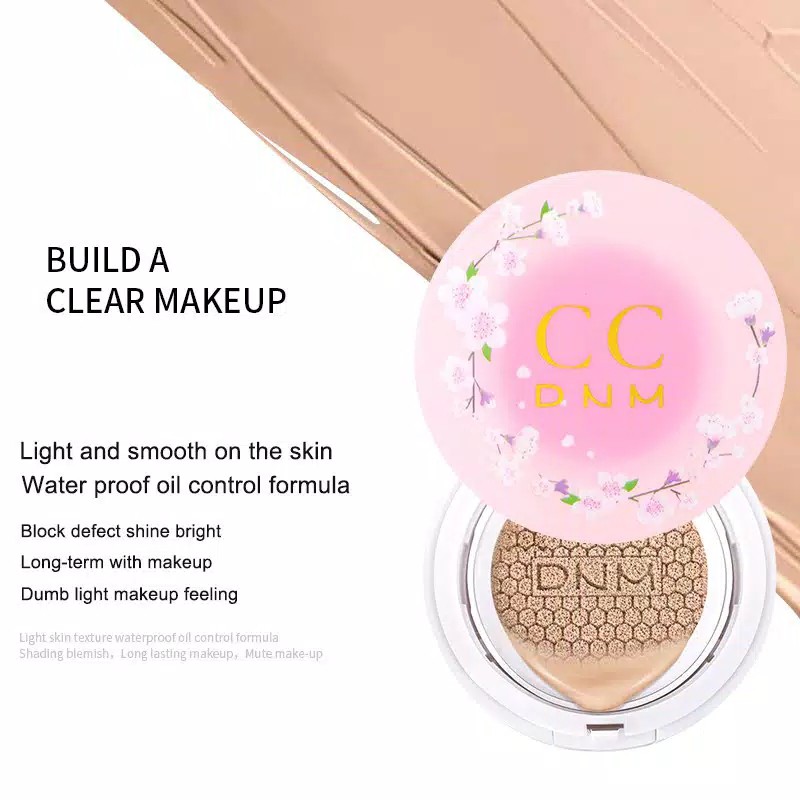 DNM BB Cream Air Cushion dengan Pelembab Anti Air