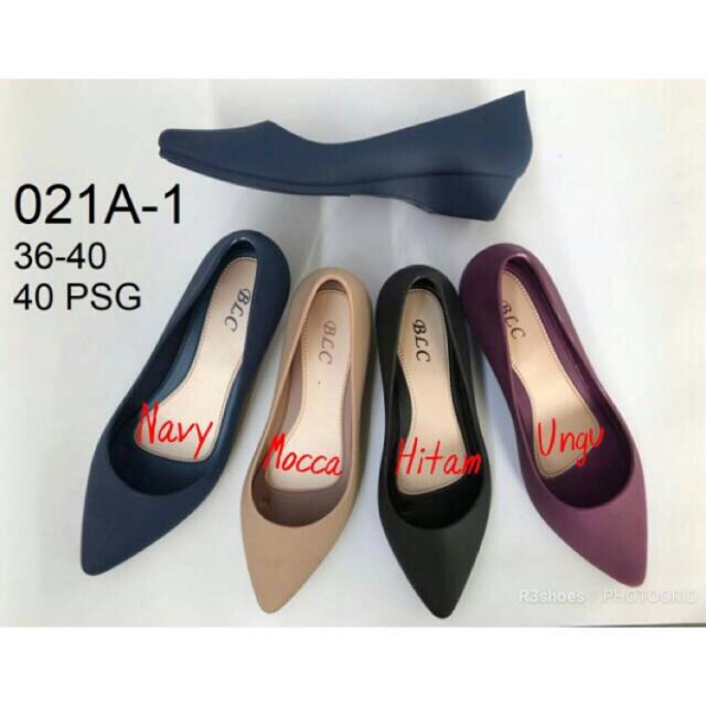 Jelly Shoes Wedges BLC