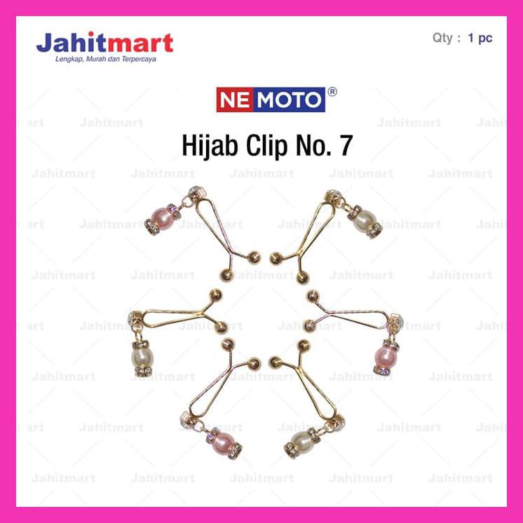 HIJAB KLIP / JARUM TURKI / PENJEPIT KERUDUNG MODEL MUTIARA