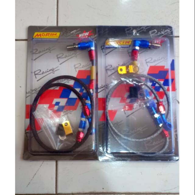 Selang rem serat morin psi depan 95 cm mio beat vario soul gt vixion cb ninja lexi aerox cbr r15 mx