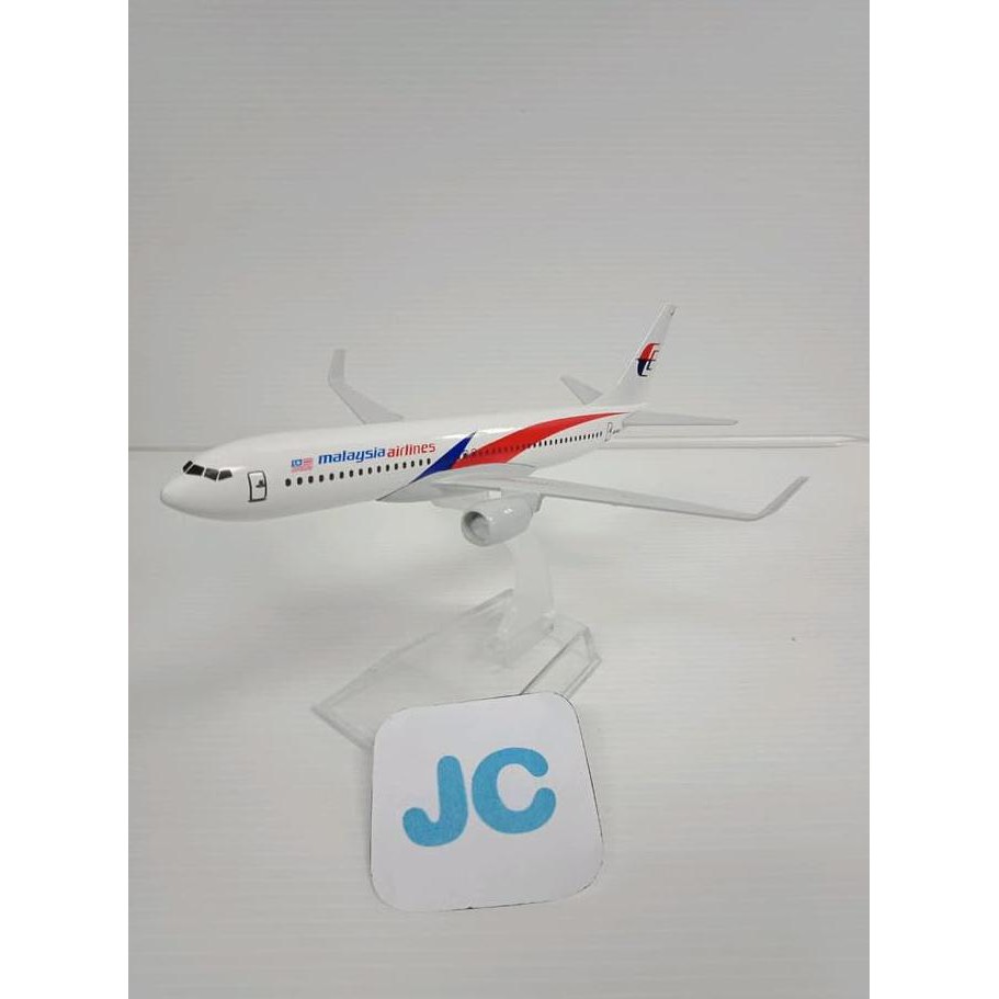 MAINAN New Pesawat miniatur diecast Malaysia Airlines MURAH