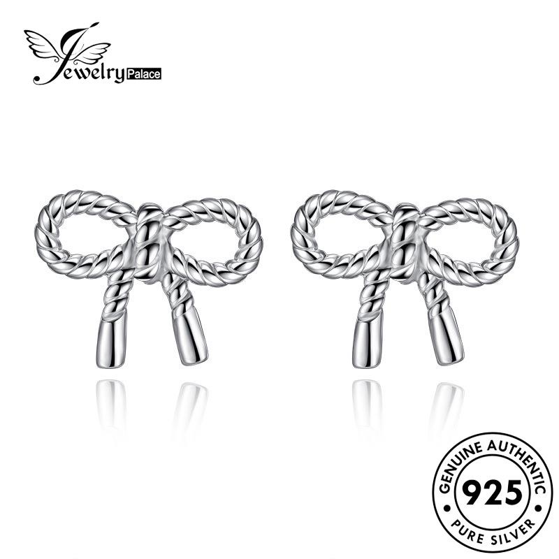 Jewelrypalace Anting Mutiara Berlian Wanita Stud Perak925 Moissanite Asli M025