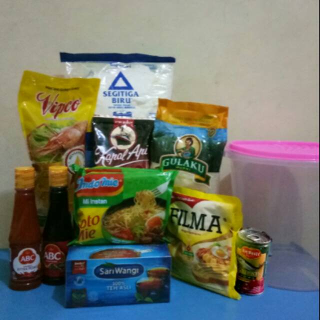 

Paket sembako murah free toples