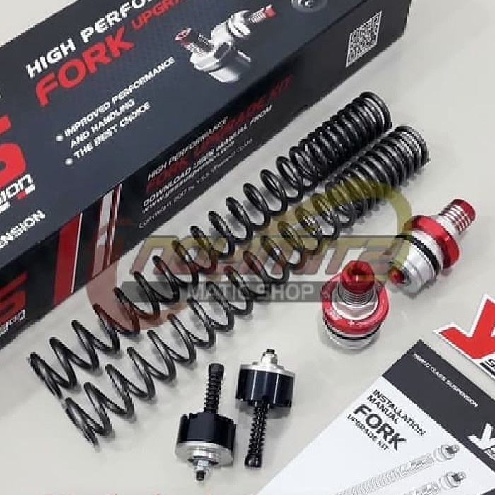 Front Fork Spring Upgrade Kit Per Shock Depan YSS Yamaha Aerox 155 All Type