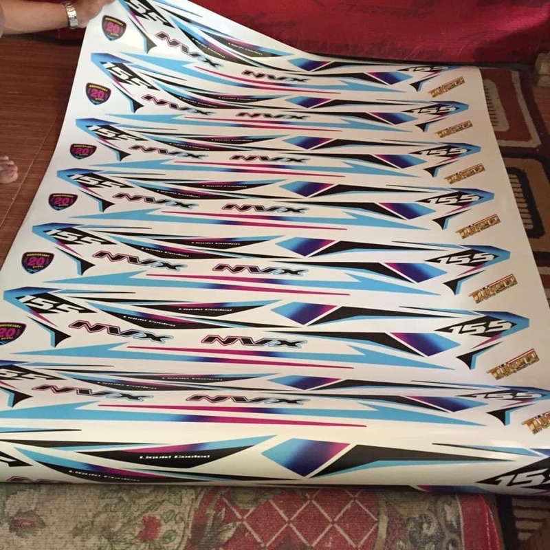 striping aerox nvx malaysia transparan copy original malaysia