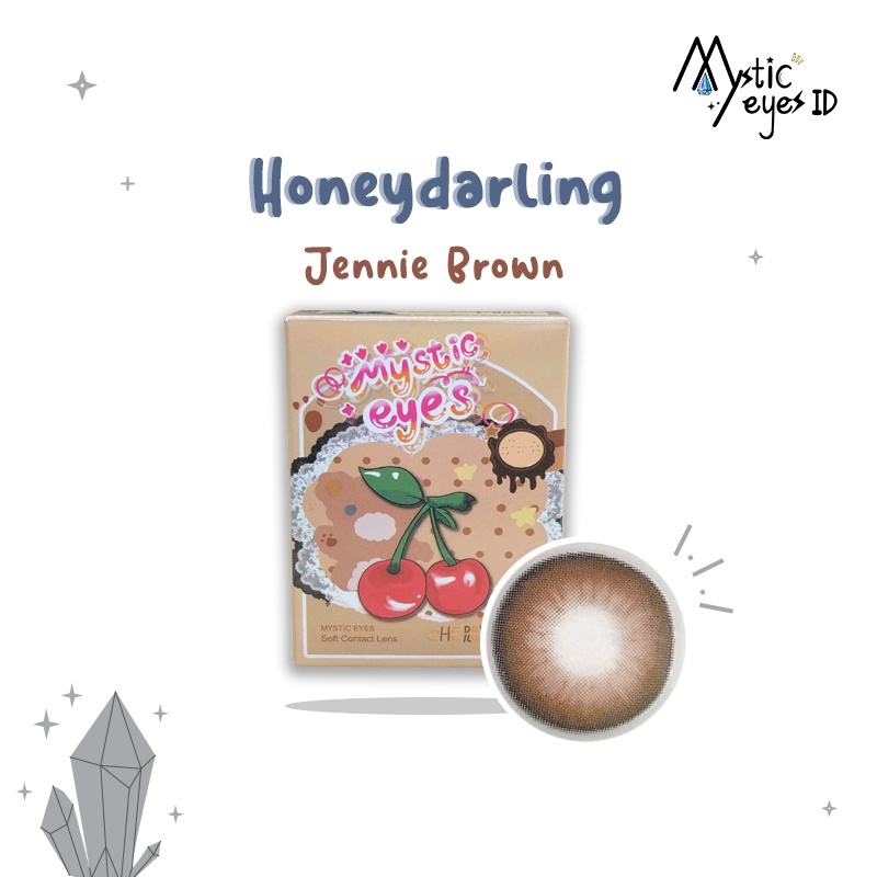 MYSTICEYES SOFTLENS HONEYDARLING SERI 14.5MM (NORMAL)