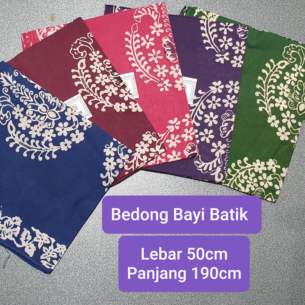 Selendang Bedong Bayi / Barut Bayi / Bedong Bayi Batik Tradisional