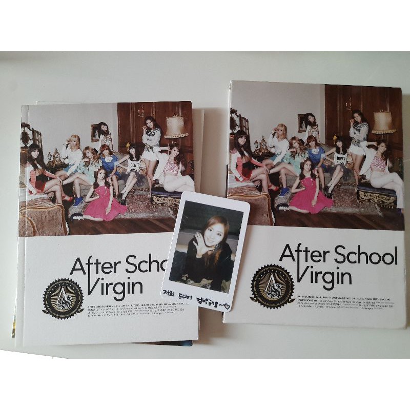 After School Virgin Album + uee pc