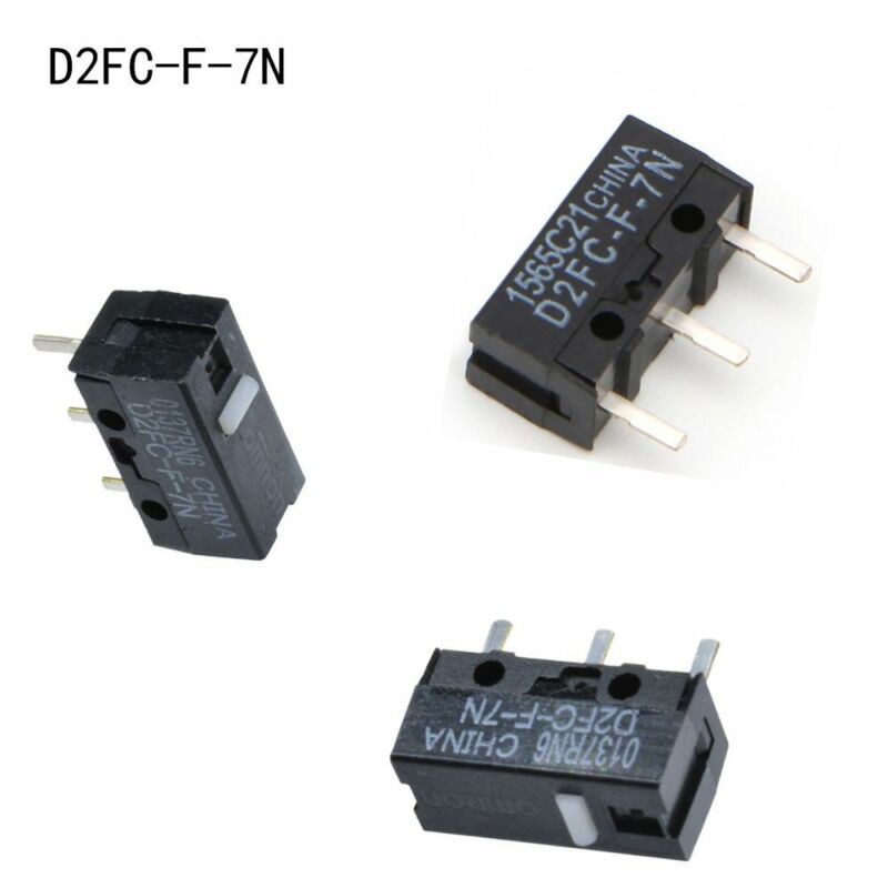 Omron D2FC-F-7N  D2FCF7N Micro Switch Microswitch Tombol Mouse Saklar 3 Pin