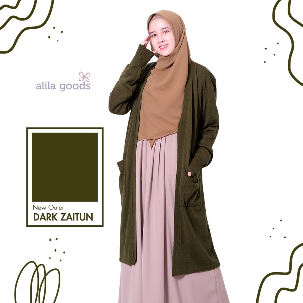Outer Rajut Hijab Alila
