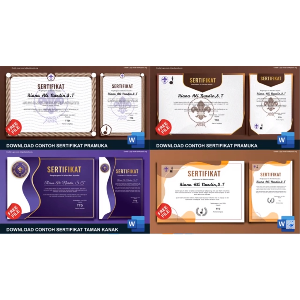 JASA PRINT SERTIFIKAT / CETAK PIAGAM PENGHARGAAN 1 SISI ATAU 2 SISI