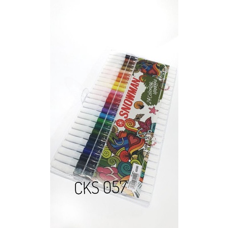 

Spidol 24 warna Snowman