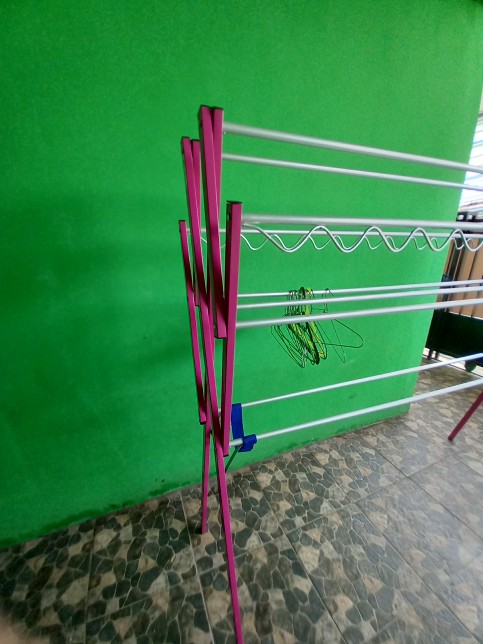 Jemuran Baju Alumunium 175cm Warna Capstox