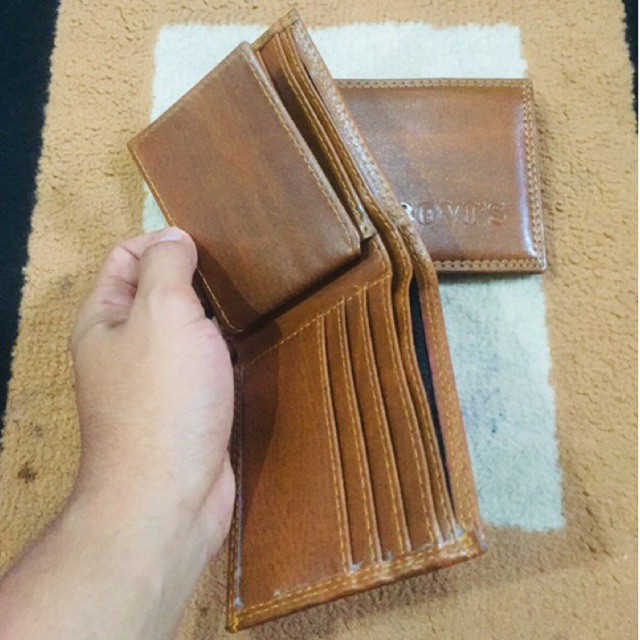 Dompet lipat pria bahan kulit sintetis lokal pipa motif embos full #dompet #dompetlipat #dompetpria