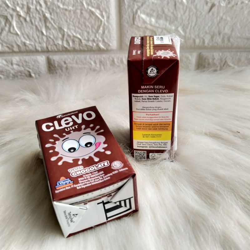 

Clevo susu uht rasa coklat 115 ml - Eceran - garudafood