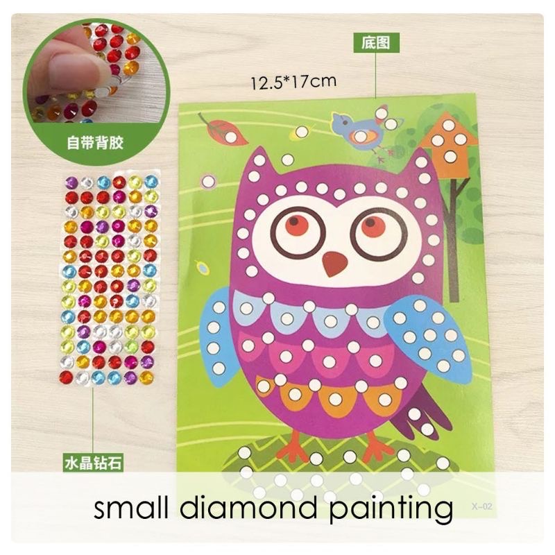 

Mainan Ketrampilan DIY Menempel Diamond Sticker SMALL