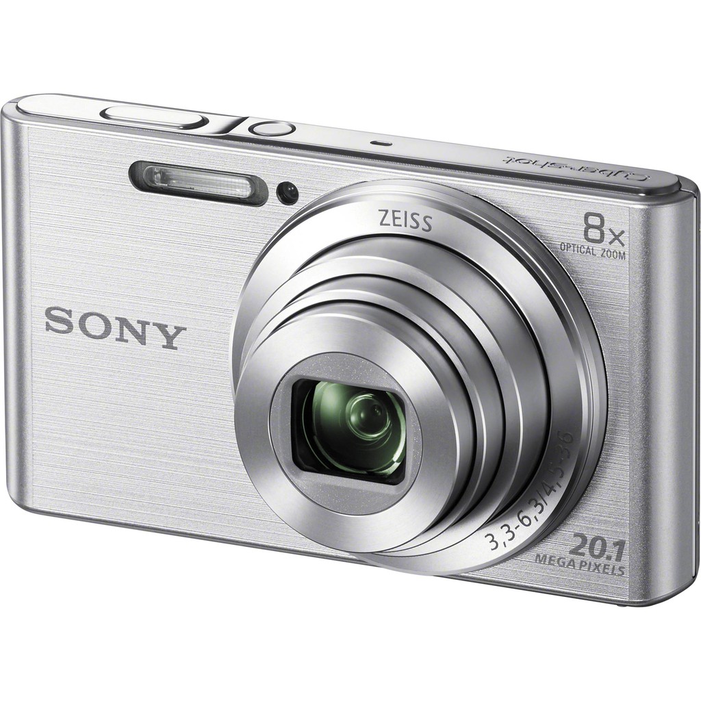 Sony DSC-W830 Silver 20.1MP 8x Optic Cyber-Shot Kamera Digital W 830