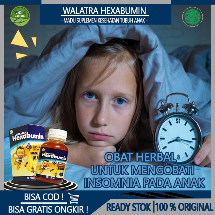 Obat Insomnia / Susah Tidur Pada Anak, Madu Untuk Anak Susah Tidur Malam, Anak Rewel Susah Tidur, Ma