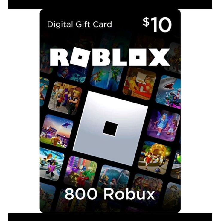 Jual Roblox Gift Card 10$ Dan 5$ Usd Us Robux Code Redeem Indonesia|Shopee  Indonesia