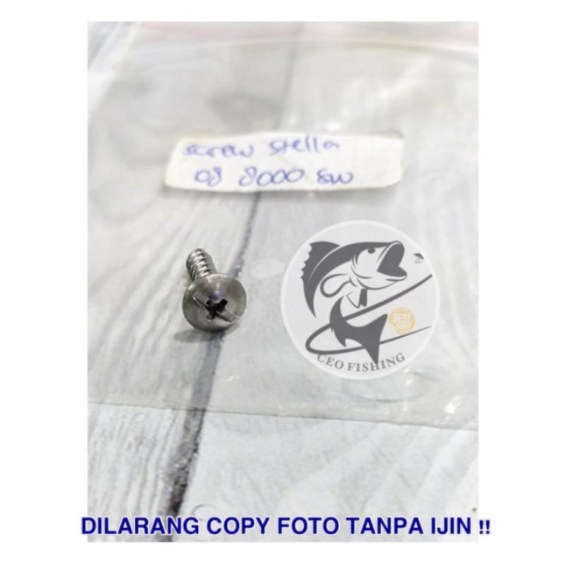 Sparepart Screw Shimano Stella SW 8000 Sparwpart Reel