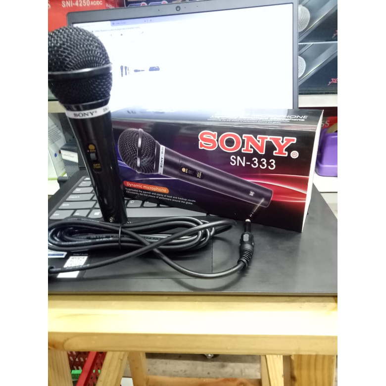 SONY MICROPHONE MIC SONY ES-333/232 NEW MICROPHONE MIC TERMURAH