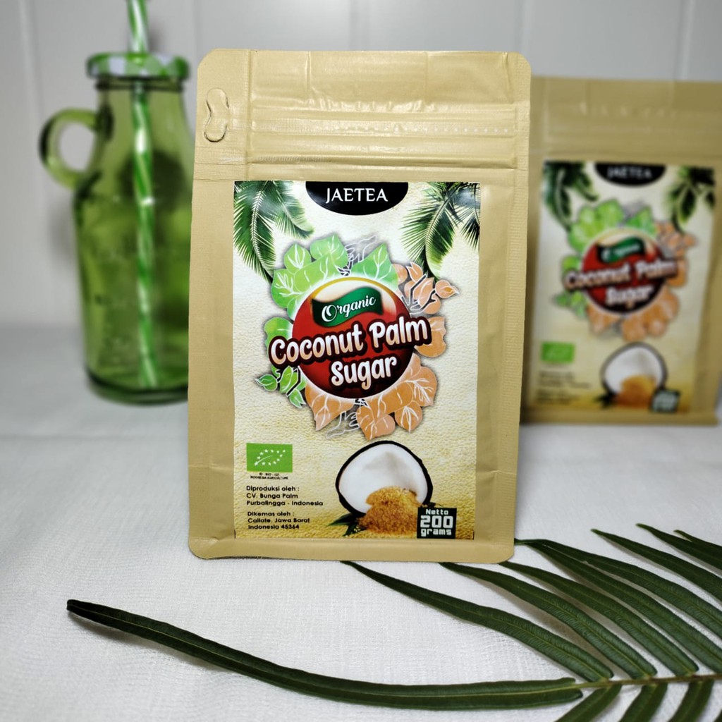 

Gula Merah Bubuk Organik 200 gr Jaetea