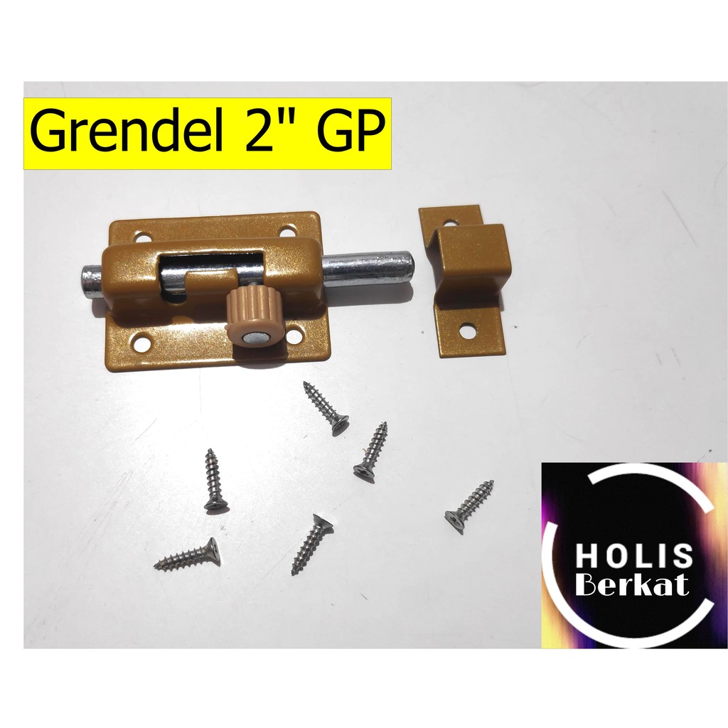 Grendel / Selot Pintu 2 Inch AC / GP