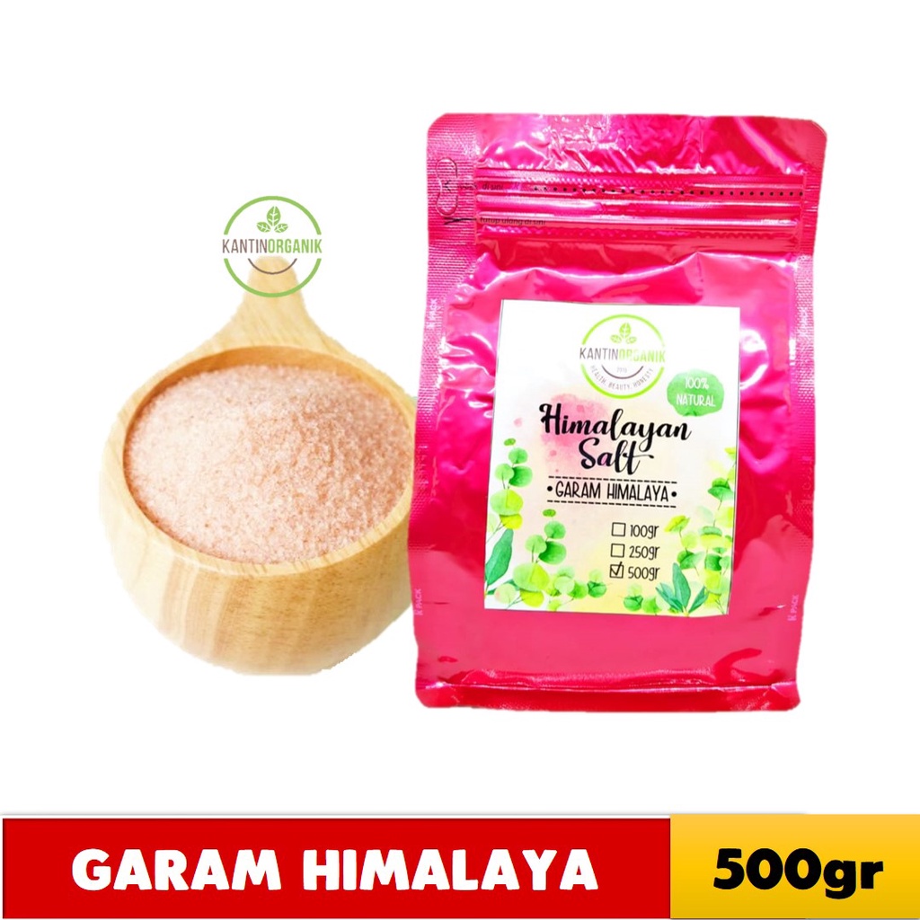 

Pink Himalayan Salt - Garam Himalaya 500gr