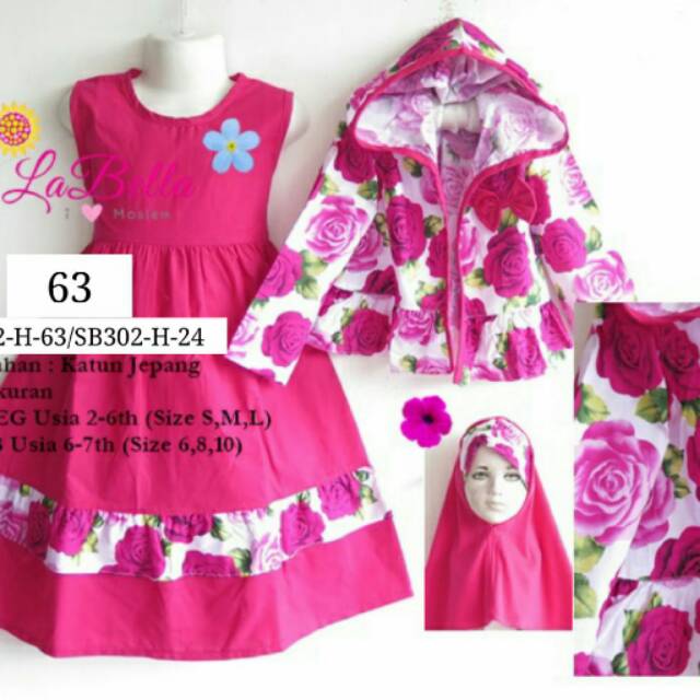 labella anak/gamis anak
