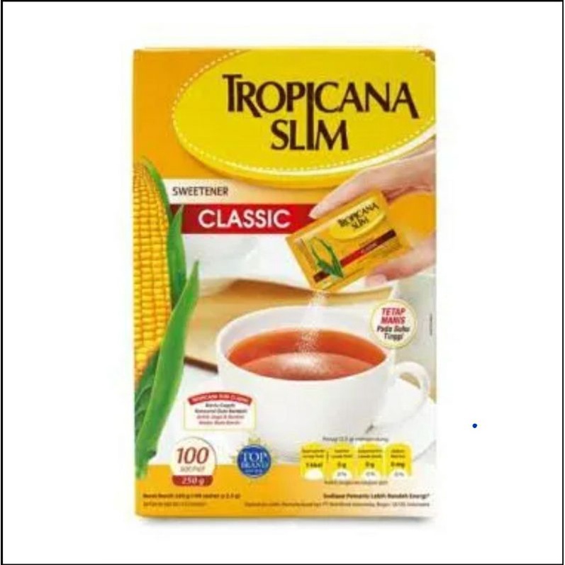 BOX Tropicana Slim Classic 100 Sachet