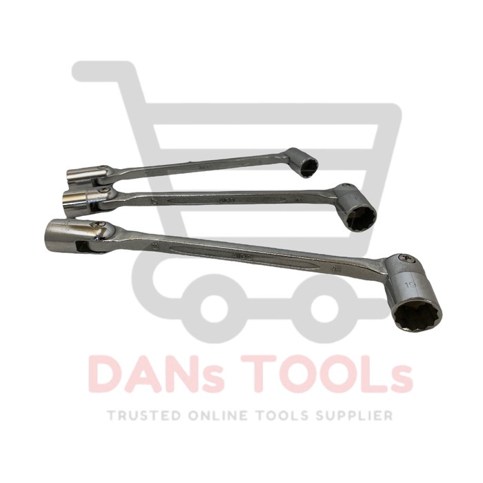 AIGO Double End Swivel Socket Wrench - Kunci Sock Flexibel