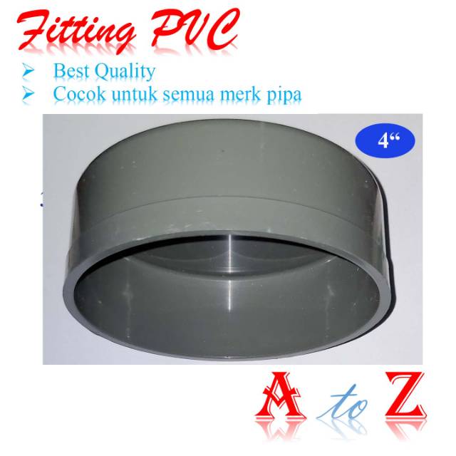 Tutup pipa/cap/dop pvc 4