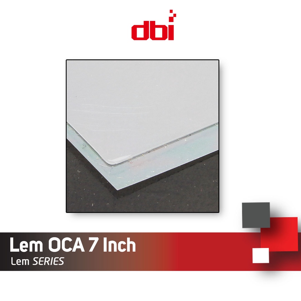 Lem OCA kering Universal 5 5,5 6 6,5 7 8 inch MITSUBISHI