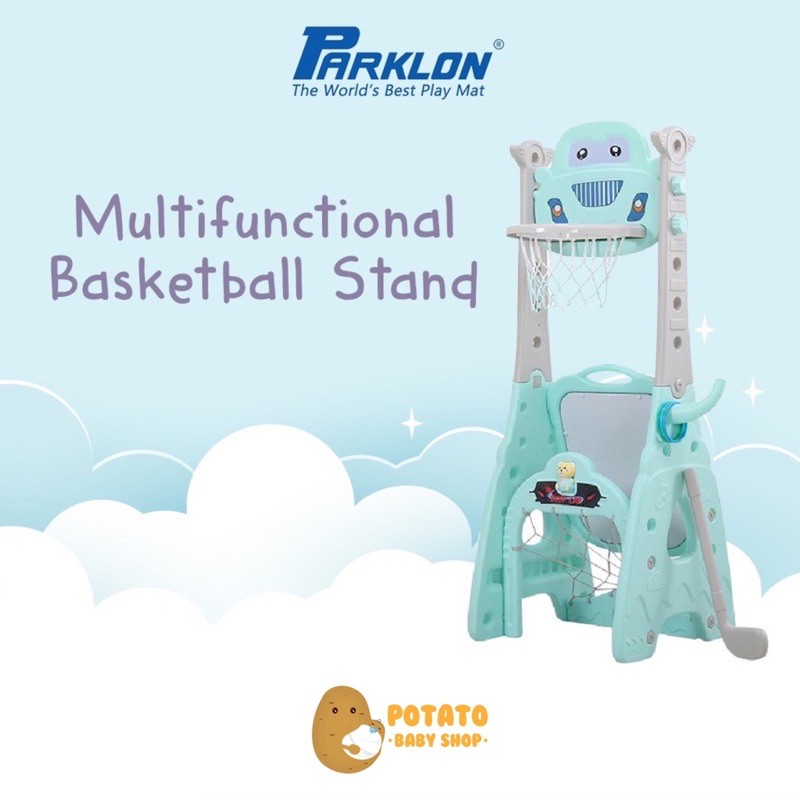 Parklon 7in1 Easel Playing Center / Multifunction Basketball Stand